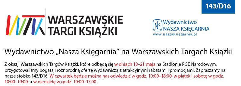 Wydawnictwo „Nasza Księgarnia” podczas Warszawskich Targów Książki