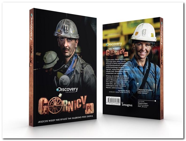 „Górnicy PL” – książka o bohaterach nowego serialu Discovery już wkrótce w księgarniach