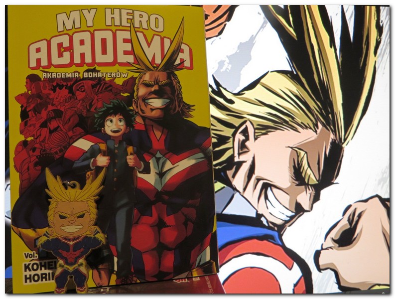 My Hero Academia tom 1 – I Ty możesz zostać bohaterem!