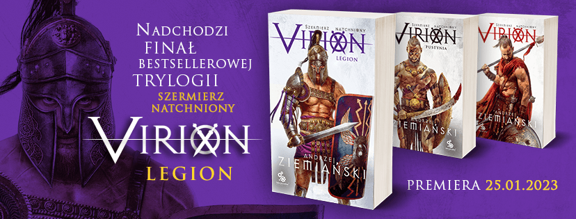 Virion tom 3. Legion – premiera już za dwa dni!